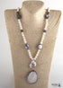 Boho Necklace, RH Precious Silver Peal